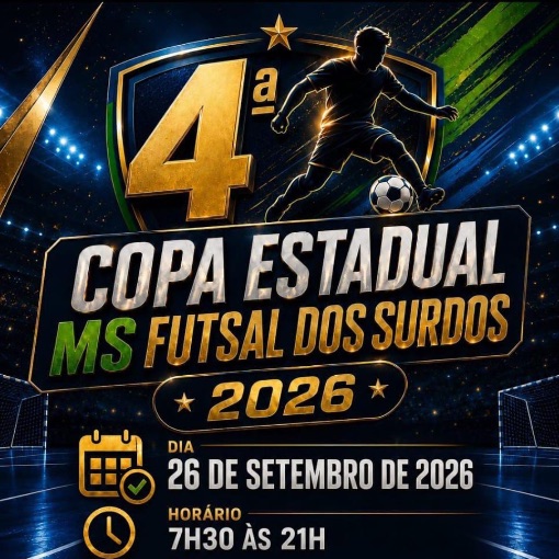 Event cover COPA ESTADUAL DE FUTSAL DOS SURDOS