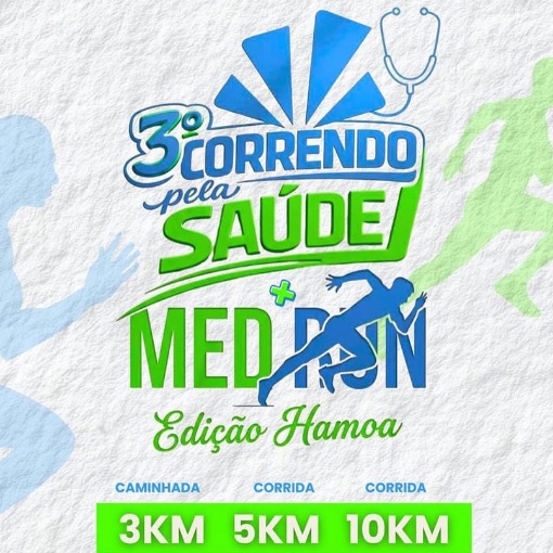 Event cover 3 CORRENDO PELA SAÚDE & MED RUN