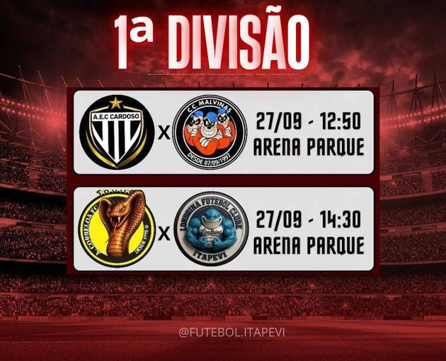 Event cover Campeonato Municipal de Itapevi - 1ª Divisão