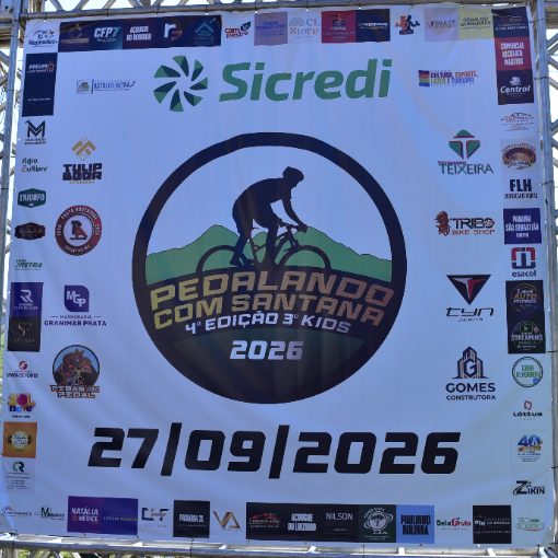 Event cover PEDALANDO COM SANTANA 2026
