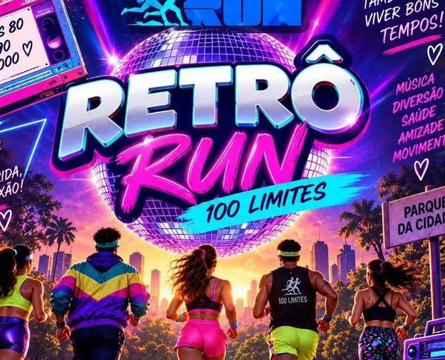 Event cover 100LIMITES RUN - TREINÃO RETRÔ