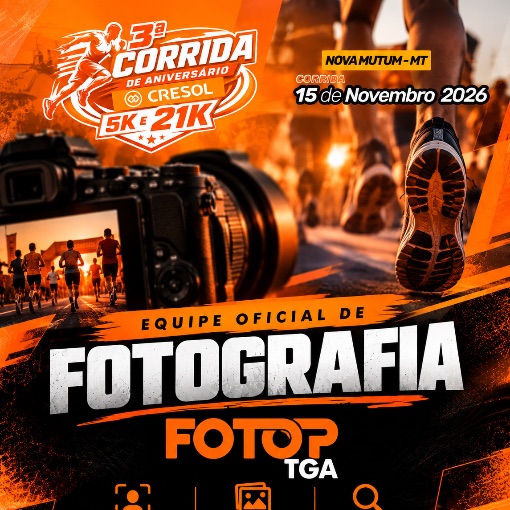 Event cover 3º CORRIDA DE ANIVERSÁRIO CRESOL