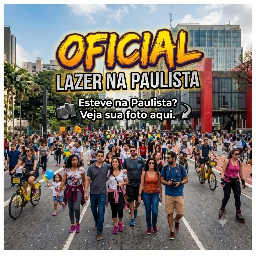 Event cover OFICIAL Lazer na Paulista Domingo