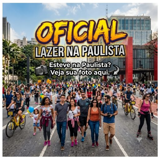 Event cover OFICIAL Lazer na Paulista FERIADO dia das CRIANÇAS