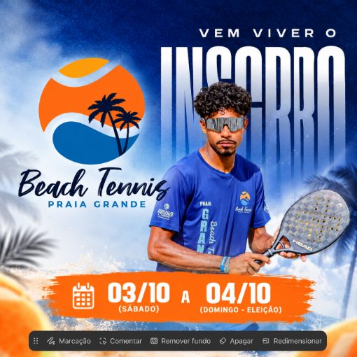 Event cover 3 Open BT Arena Sunset Praia Grande - sabado