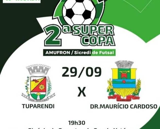 Event cover 2ª Copa AMUFRON Tuparendi X Dr Mauricio Cardoso