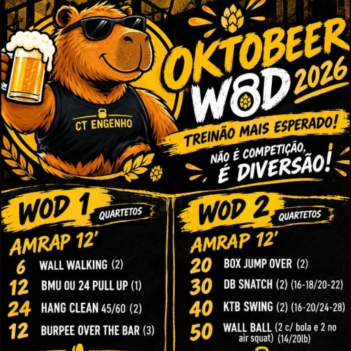 Event cover OktoBeer Wod / CT Engenho 