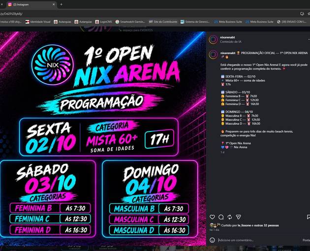 Event cover 1º OPEN NIX ARENA