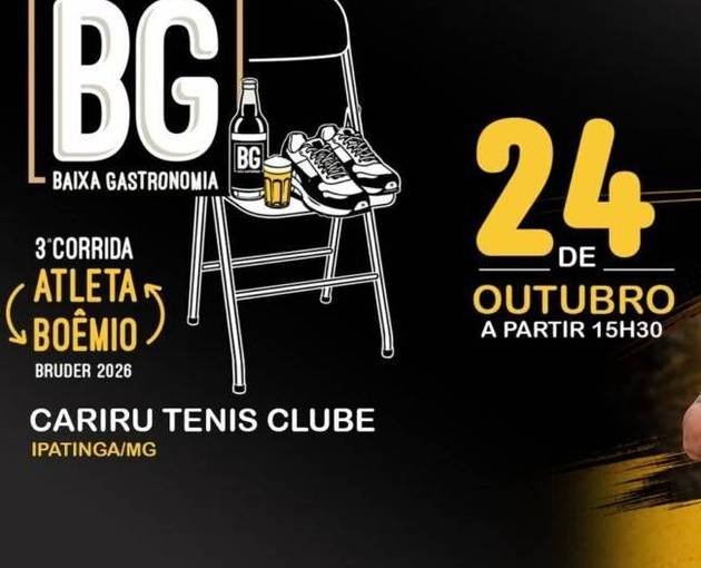 Event cover Corrida BG sai na frente