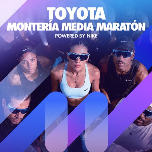 Event cover Toyota Montería Media Maratón 2026 powered By NIKE