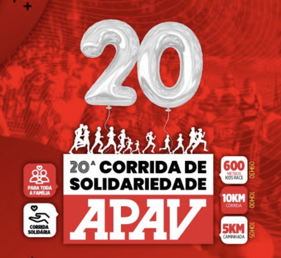 Event cover Corrida de Solidariedade APAV 2026
