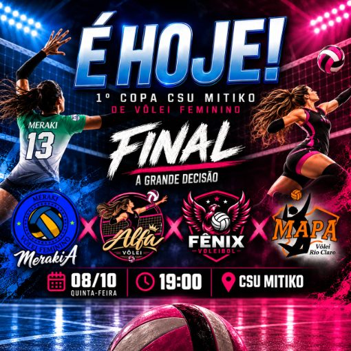 Event cover 1º Copa CSU Mitiko de Vôlei Feminino