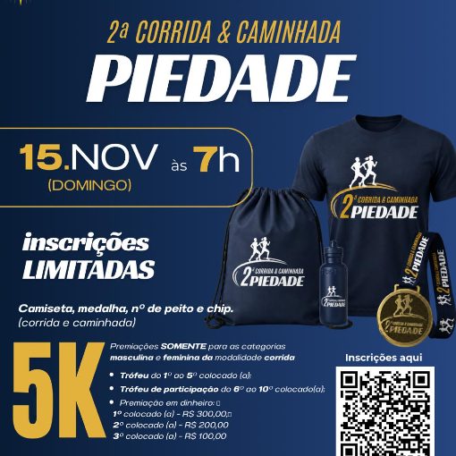 Event cover 2ª Corrida e Caminhada da Piedade