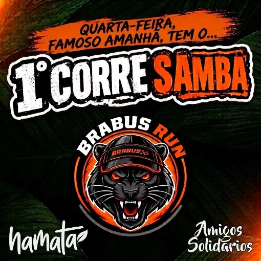 Event cover 1º Corre & Samba - Brabus Run