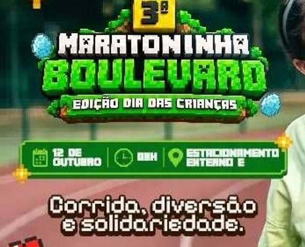 Event cover MARATONINHA BOULEVARD - ESPECIAL DIA DAS CRIANCAS