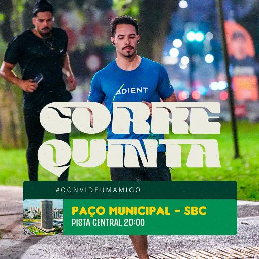 Event cover ABC RUN CLUBE PAÇO MUNICIPAL SBC 01.10