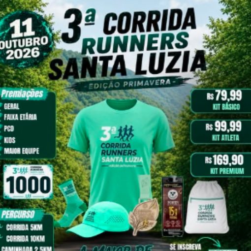 Event cover 3º Runners Santa Luzia