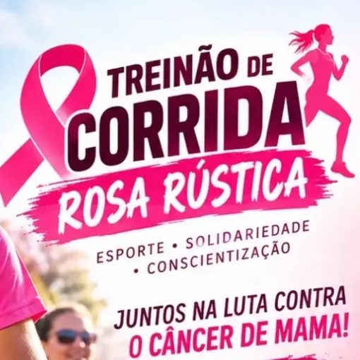 Event cover TREINÃO DE CORRIDA ROSA RÚSTICA - SANTA ISABEL