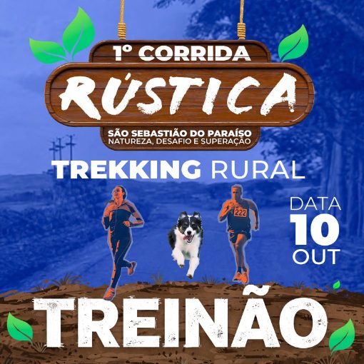 Event cover Treinão da Corrida Rústica de São Sebastião do Paraíso - 10/10/2026