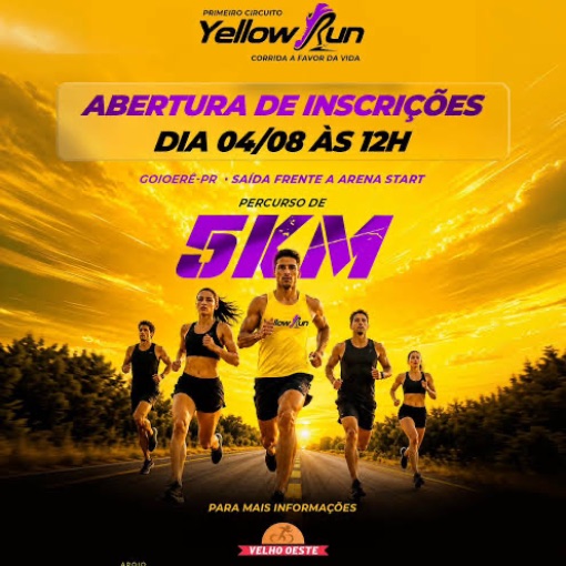 Event cover 1ª Circuito Yellow Run