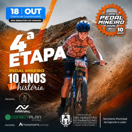 Event cover 4ª ETAPA COPA PEDAL MINEIRO 2026