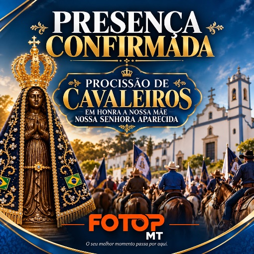 Event cover Procissão de Cavaleiros em honra a Nossa Mãe Nossa Senhora Aparecida