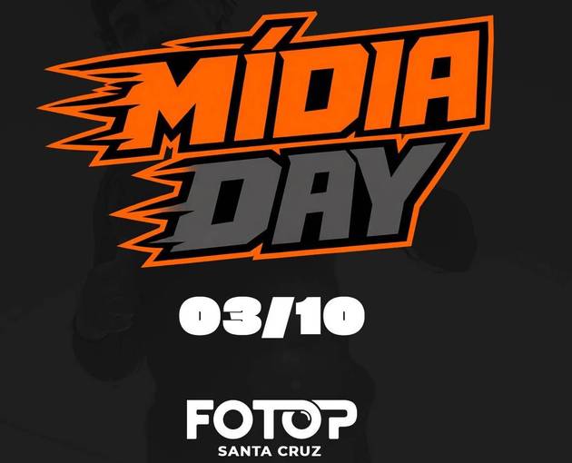 Event cover MÍDIA DAY 03/10/2026