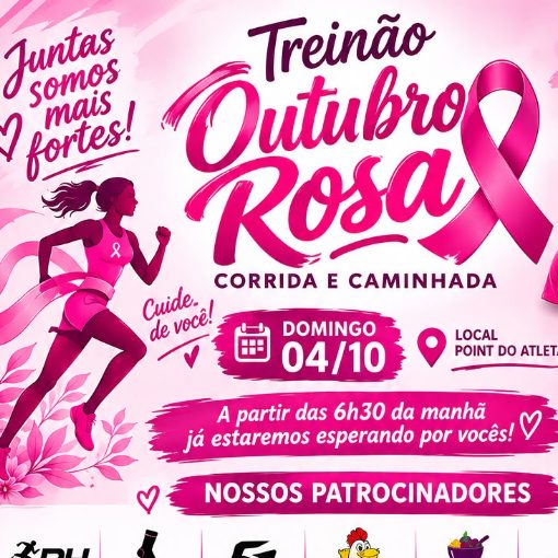 Event cover Treinão Outubro Rosa