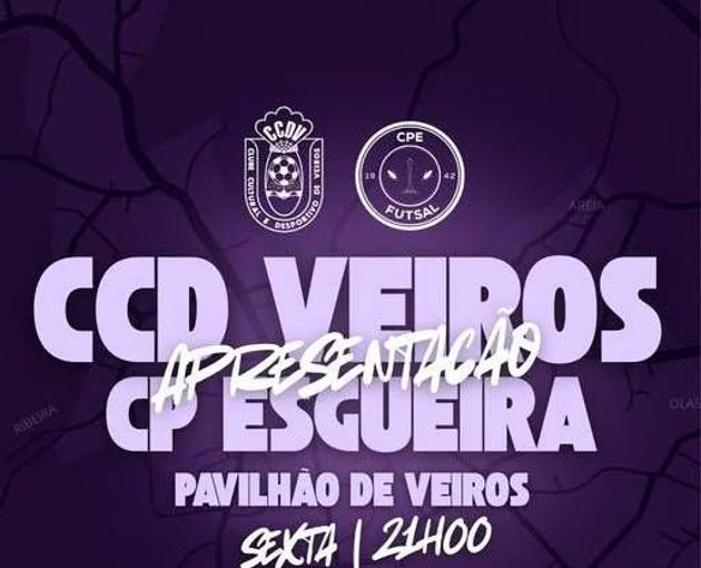 Event cover Jogo Apresentação CCD Veiros