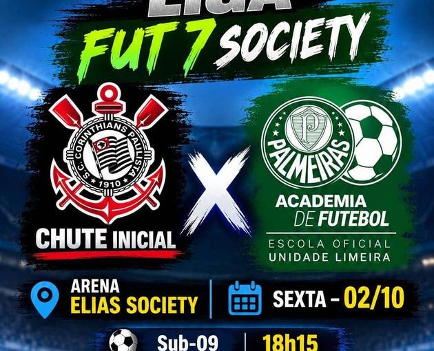 Event cover Corinthians X Palmeiras - LIGA FUT7 SOCIETY 