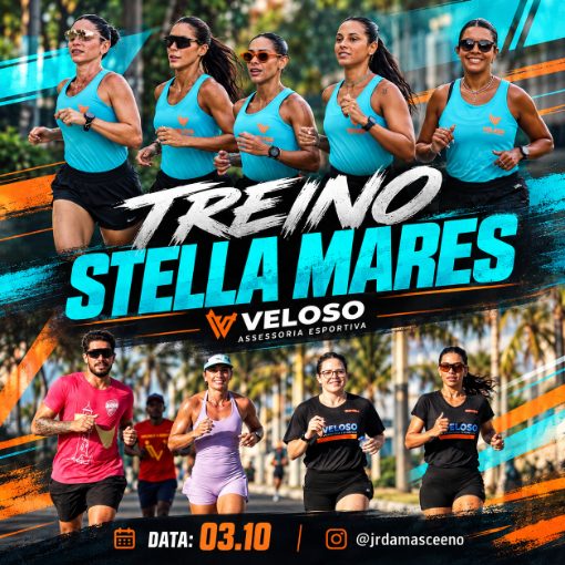 Event cover TREINO STELLA MARES / VELOSO ASSESSORIA ESPORTIVA - 03.10.2026 (SÁBADO)