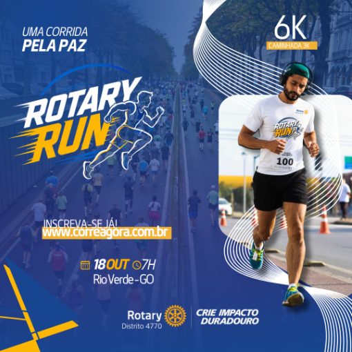 Event cover Treinão Corre Rotary run