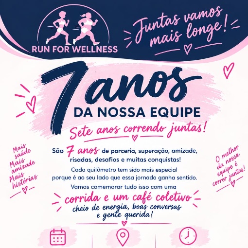 Event cover CORRIDA RUN FOR WELLNESS 7 ANOS