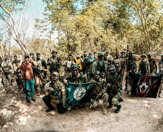 Event cover xxAIRSOFTxx ABUTRES JAGUAR BATTLE ROYALE FALCÃO NEGRO EM PERIGO DOMINGO 04X10 