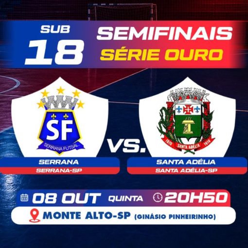 Event cover Serrana x Santa Adélia - Sub-18 - Semifinal - Ouro