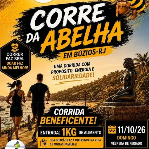 Event cover CORRE DA ABELHA