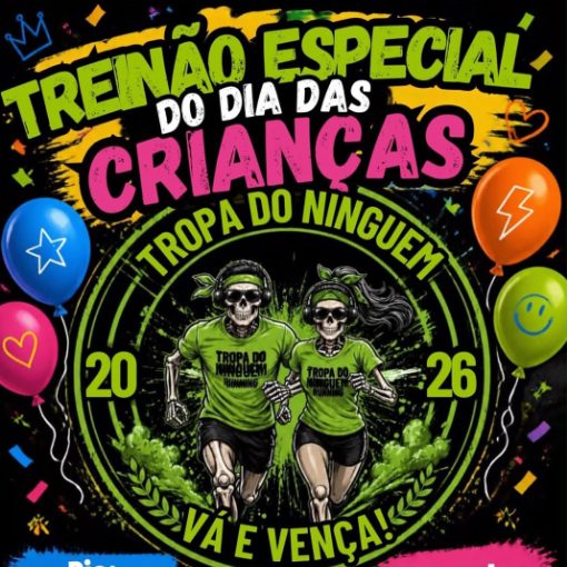 Event cover TROPA DO NINGUEM - TREINO DO DIA DAS CRIANÇAS