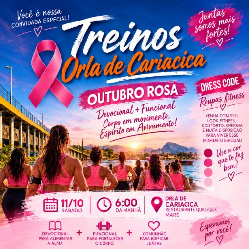 Event cover TREINÃO OUTUBRO ROSA
