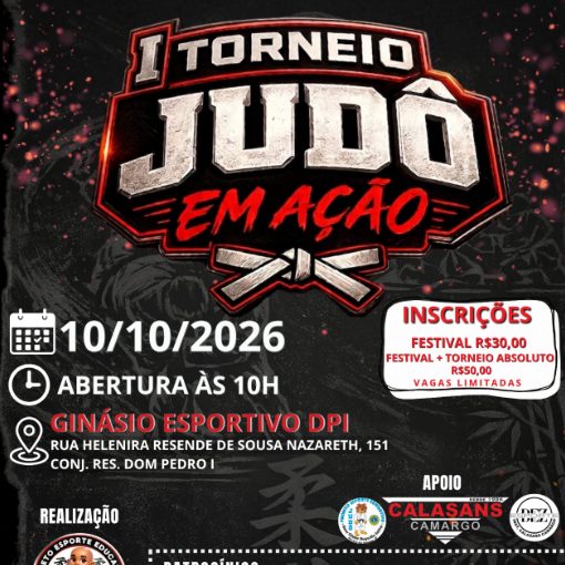 Event cover I TORNEIO JUDÔ EM AÇÃO 