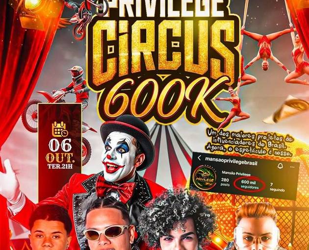 Event cover CIRCUS PRIVILEGE 600k 