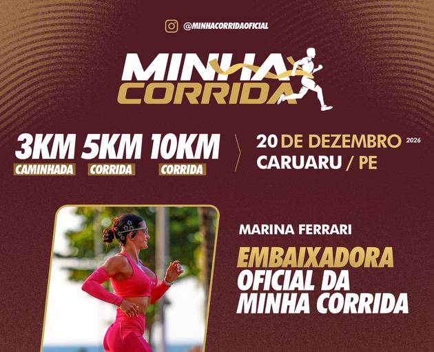 Event cover Minha Corrida - Caruaru 