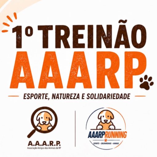 Event cover 1º TREINÃO SOLIDÁRIO DA AAARP