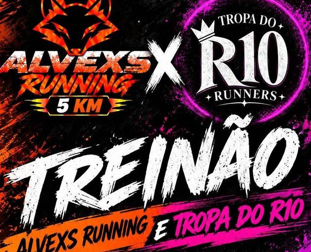 Event cover TREINÃO EM ÁGUA PRETA - Alvexs Running & Tropa do R10