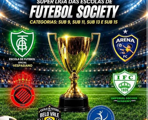 Event cover Super Liga das Escolas de Futebol Society América X Imperial