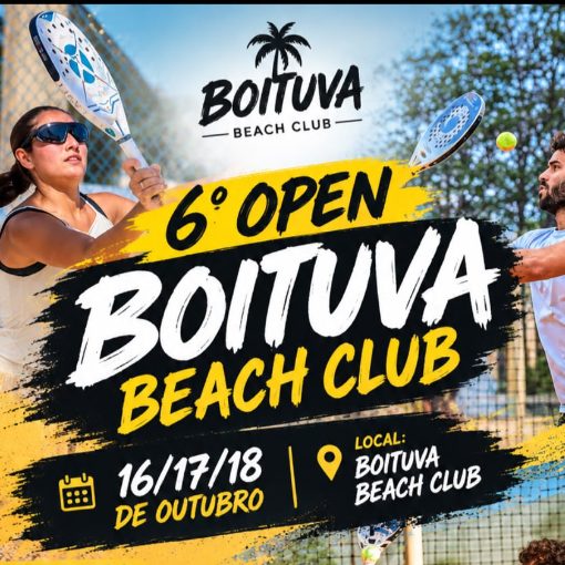 Event cover 6° Open Boituva Beach Club - 17/10 (Sábado)