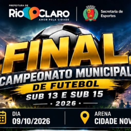 Event cover Campeonato Municipal de Futebol - Final 09/10