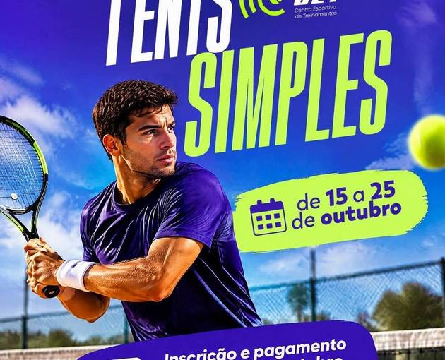 Event cover Torneio Tênis Simples CET