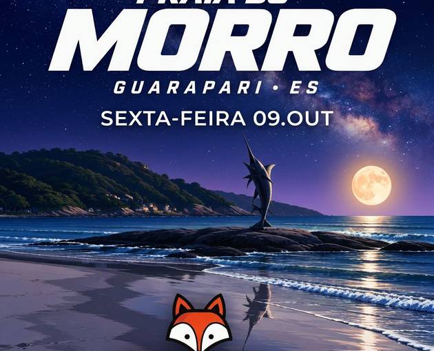 Event cover PRAIA DO MORRO - 09.OUT.26 - NOTURNO - sexta-feira - @tocadasfotos