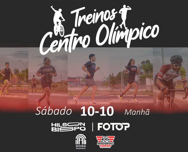Event cover TREINOS CENTRO OLÍMPICO 10-10 MANHÃ