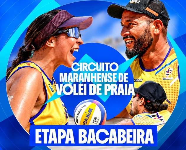 Event cover CIRCUITO VÔLEI DE PRAIA - ETAPA BACABEIRA
